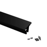 Perfil de Sobrepor 40x70mm P/fitas de Led 3m Nordecor - Preto - 3