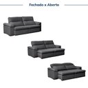 Ver imagem 4 de Sofá Retrátil e Reclinável 250cm Botero CabeCasa MadeiraOriginals