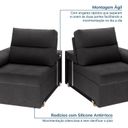 Ver imagem 7 de Sofá Retrátil e Reclinável 250cm Botero CabeCasa MadeiraOriginals