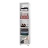 Armário Multiuso Branco 1 Porta Sofia J&a Móveis 165x39x36 - 2
