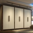 Ver imagem 1 de Guarda-Roupa Casal 6 Portas 7 Gavetas San Marino Made Marcs