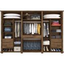 Ver imagem 3 de Guarda-Roupa Casal 6 Portas 7 Gavetas San Marino Made Marcs