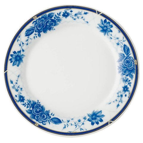 Prato Raso em Porcelana Aline 1 Peça - Hauskraft