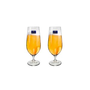 Jogo de 2 Taças para Cerveja Colibri 380ml Cristal Bohemia