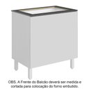 Ver imagem 4 de Cozinha Modulada 10 Peças Em MDF Kali Premium CJ10 Branco Nicioli