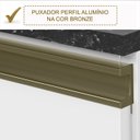 Ver imagem 7 de Cozinha Modulada 10 Peças Em MDF Kali Premium CJ10 Branco Nicioli