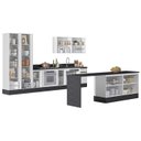 Ver imagem 2 de Cozinha Modulada 10 Peças Em MDF Kali Premium CJ10 Branco Nicioli