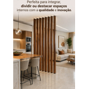 Ver imagem 5 de Divisórias de Ambiente Brise PVC de 3m x10cm x 0,50cm Riplain Transparente/Peanut