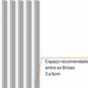 Ver imagem 5 de Divisórias de Ambiente Brise PVC Peanut Graddus - Metro Linear Barra 3m