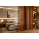 Ver imagem 7 de Divisórias de Ambiente Brise PVC de 3m x10cm x 0,50cm Riplain Transparente/Peanut