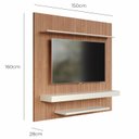 Ver imagem 3 de Painel de Tv até 65 Pol. Lírio Babus