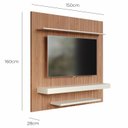 Ver imagem 3 de Painel de TV até 65 pol. Lírio Babus