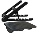 Ver imagem 1 de Kit Ergo 1 - Suporte para Notebook e Apoio Ergonômico P/Pés Ajustável