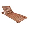 Espreguiçadeira Ipanema de Madeira para Jardim e Piscina - 1