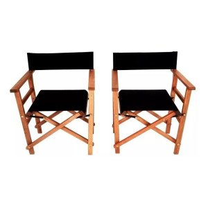 Kit 2 Cadeiras Diretor Cannes Alf78.2