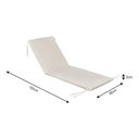 Ver imagem 3 de Kit 2 Espreguiçadeira de Madeira com Colchonetes