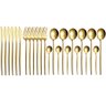 Jogo de Talheres Düsseldorf Dourado - 24 peças Prime Home Decor - 3