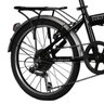 Bicicleta Dobrável em Alumínio Aro 20 6V Shimano - Preto - 2
