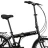 Bicicleta Dobrável em Alumínio Aro 20 6V Shimano - Preto - 3