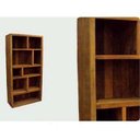 Ver imagem 2 de Estante Prateleira Rústica Made Wood - 9 Nichos