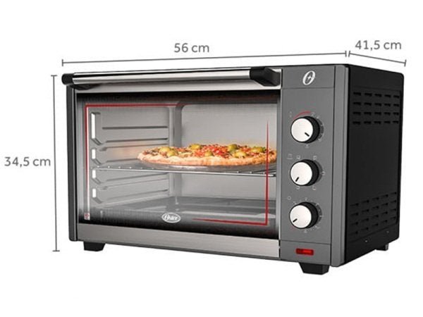 Forno Elétrico Oster 45L por Convecção 1600W OFOR455 127V PT - 5