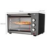 Forno Elétrico Oster 45L por Convecção 1600W OFOR455 127V PT - 5