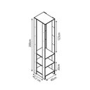 Ver imagem 4 de Smart Closet Yes com Cabideiro e 9 Prateleiras Nova Mobile