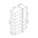 Ver imagem 2 de Smart Closet Yes com Cabideiro e 9 Prateleiras Nova Mobile