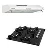 Kit Cooktop Philco Chef 4 + Depurador de Ar Electrolux De60B 60cm - 220V - 1