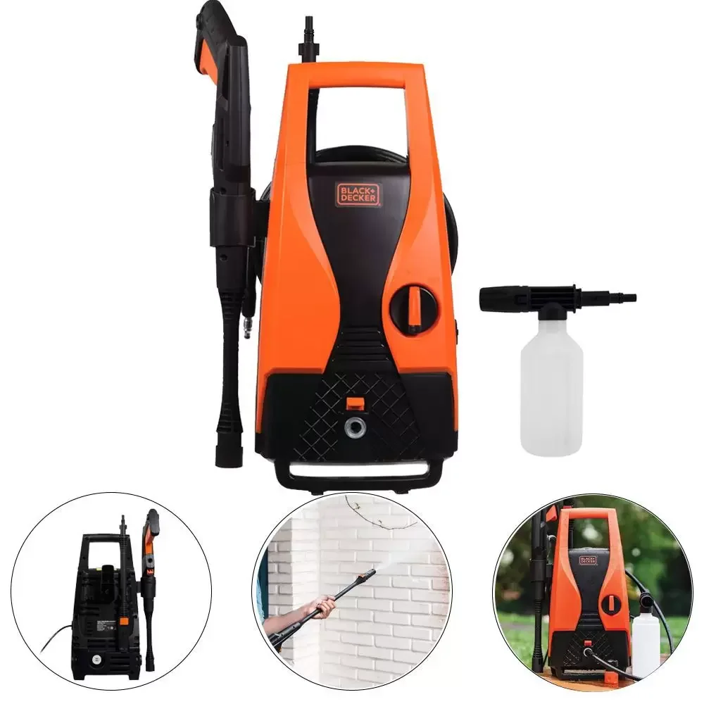 Lavadora de Alta Pressão 1400W Black + Decker PW1450TDL 220v