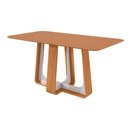 Ver imagem 3 de Jogo de Mesa Lopas Sintonia no Glass 170cm 6 Cadeiras