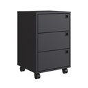 Ver imagem 1 de Gaveteiro Roma - Preto Mettamobili