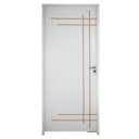 Ver imagem 1 de Porta Belíssima 9 Prime Batente Regulável 11-16 cm e Guarnição 62 x 2.10 Lado Esquerdo - Rodam
