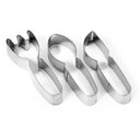 Ver imagem 4 de Kit Moldes Cortador 54 Pçs Biscoito Massas Inox Moda do Chef