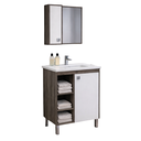 Ver imagem 2 de Gabinete Banheiro 60cm Argelia com Espelheira e Cuba