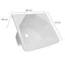 Ver imagem 3 de Tanque Plástico Compacto 18 Litros 41 x 38 x 29 cm Astra Branco