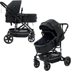 Carrinho de Bebe Passeio Reversível Moises Baby Style Wonder 15kg Dobravel Compacto Confortavel Ajus