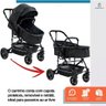 Carrinho de Bebe Passeio Reversível Moises Baby Style Wonder 15kg Dobravel Compacto Confortavel Ajus - 2