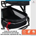 Ver mais imagens de Carrinho de Bebe Passeio Reversível Moises Baby Style Wonder 15kg Dobravel Compacto Confortavel Ajus