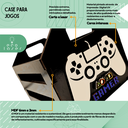 Ver imagem 2 de Caixa Gamer Porta Jogos – Mdf 20x14x14 Cm Corte a Laser