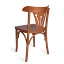 Ver imagem 2 de Cadeira de Madeira Brasilia Imbuia Verniz