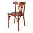 Ver imagem 1 de Cadeira de Madeira Brasilia Imbuia Verniz