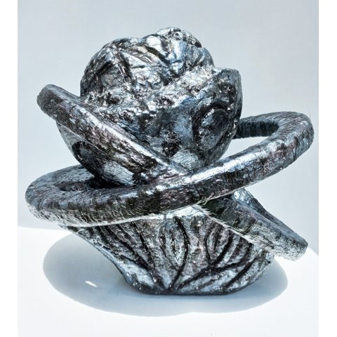 Escultura Decorativa Surrealista Asteroide