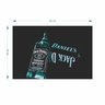 Quadro Decorativo Garrafa Jack Daniels 30X45 Usual Ecograph - 3