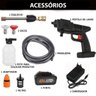 Lava Jato Esguicho Eletrico Alta Pressao 48V Sem Fio Portatil Limpa Carro Moto Jardim Quintal Limpez - 2