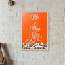 Quadro Decorativo Tampa Life Is Shot I Need Beer 60x40Cm - 1