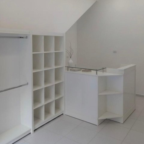Kit Loja 100% Mdf Branco - Suprema Móveis