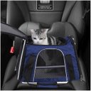 Ver imagem 4 de Bolsa Transporte Cao Gato Cachorro Pet Faixa Refletiva Animal de Estimaçao Pequeno Porte Viagem Pass