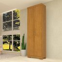 Ver imagem 2 de Multiuso Israel com Chave 2 Portas 100% Mdf Linhamobília Cinamomo