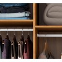 Ver imagem 7 de Guarda Roupa Casal 6 Portas Com Pes Atrice Amendola Grafito